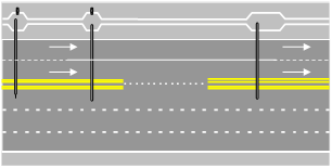 figure 40 - diagram - Graphic showing designated access zone allowing ingress and egress