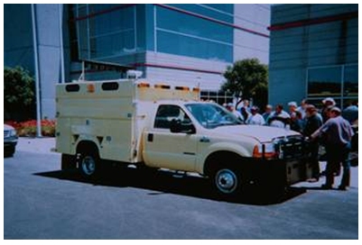 Photo of a Tennessee DOT HELP Incident Response Truck