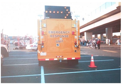 Photo of a Maryland State Highway Administration CHART emergency response unit. 