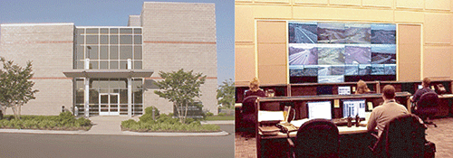 Image showing Figure 1 - The exterior/interior of TDOT's new TMC