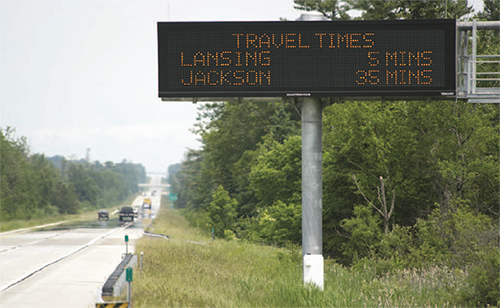 Intelligent Transportation Digital Message Sign (DMS)
