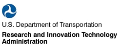 DOT Logo, U.S. Department of Transportaion Research and Innovation Technology Administration