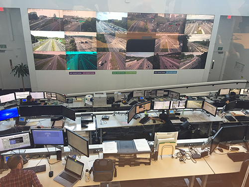 interior photo of the Transurban Operations Center