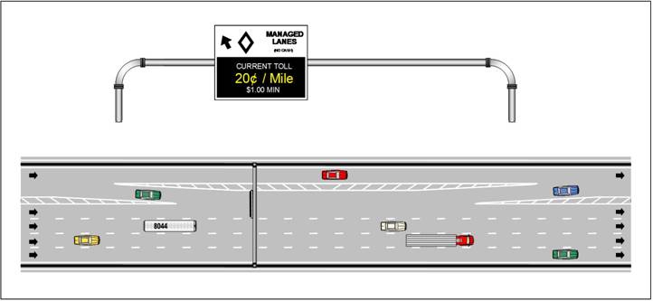 figure 6-18 Typical Single Lane Entry Zone