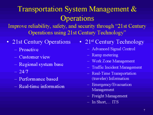 21st Century Operations Using 21st Century Technologies. Click or select for text version.