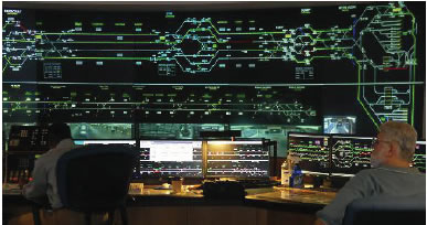Image of SEPTA's Control Center