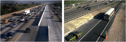 figure 47 - photos - Two photographs of example enforcement areas