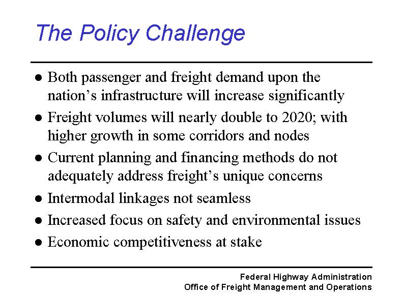 The Policy Challenge 