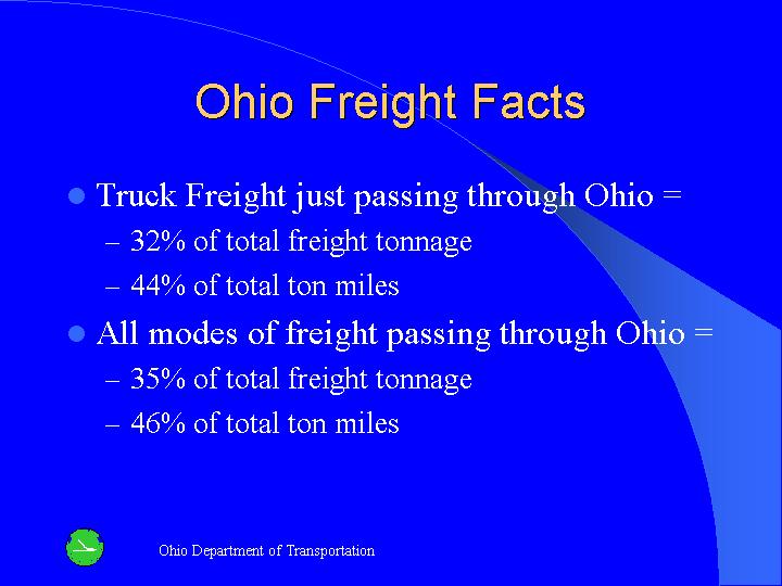 Ohio Freight Facts