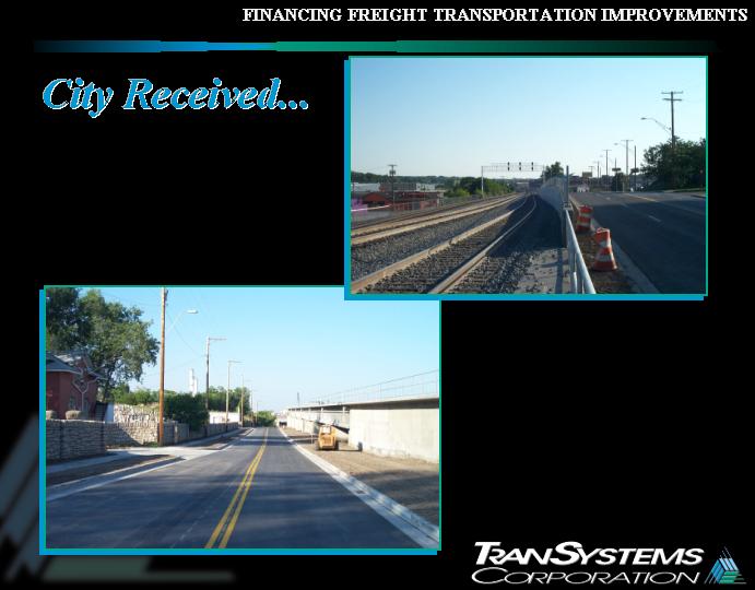 City Received the benefit from the project