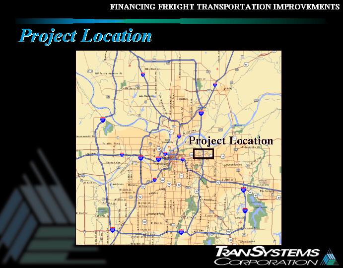 The map of project location