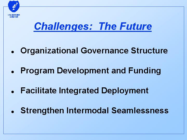 Challenges: The Future