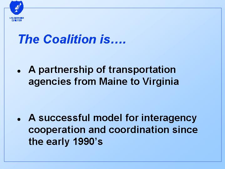 The Coalition is….