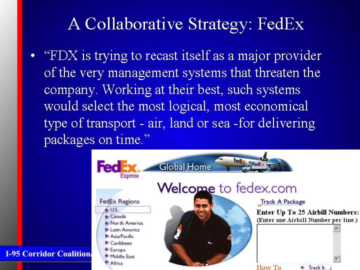 A Collaborative Strategy: FedEx 