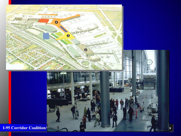 The picture and map of airport
