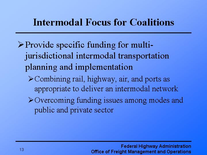 Intermodal Focus for Coalitions