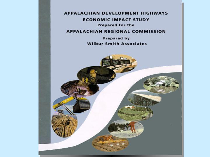 The cover of The economic impact study performed by Wilbur Smith Associates..