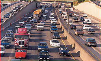 Image of highway congestion in Washington State