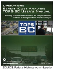 Cover of the Tool for Operations Benefit Cost Analysis User Manual. Source: Federal Highway Administration.