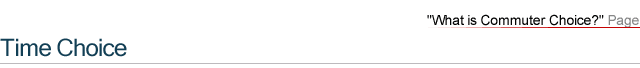 Time Choice