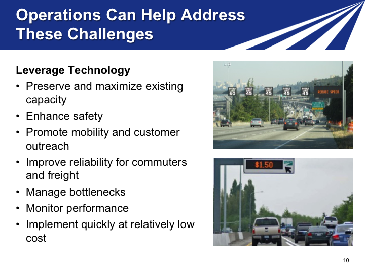 Slide 10. Operations Can Help Address These Challenges