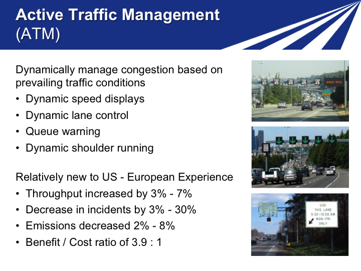 Slide 40. Active Traffic Management (ATM)