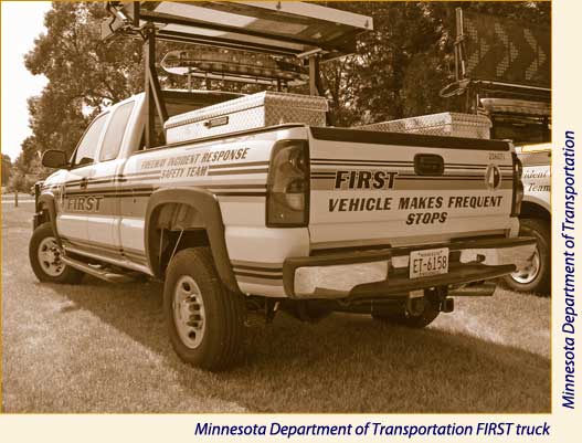 Minnesota Department of Transportation FIRST truck
