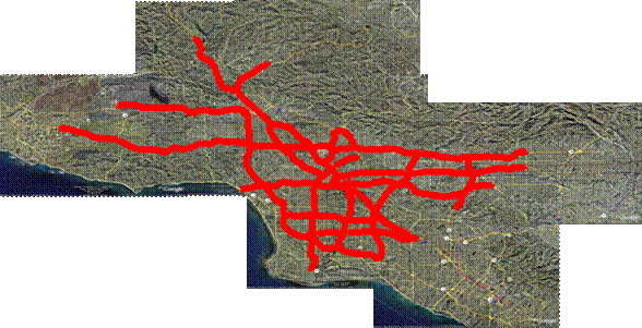 Figure 2. Los Angeles UCR Network