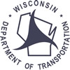 An image of the Wisconsin Department of Transportation logo.