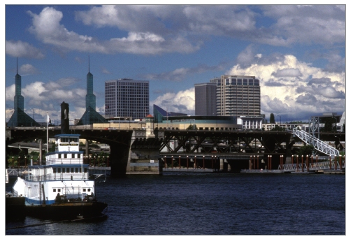 Photo of Portland from offshore.