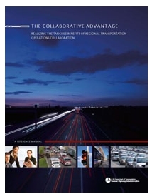 Screen capture of the publication cover for 'The Collaborative Advantage' document.