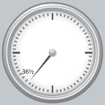 Clock hands showing: the time to make a trip that takes 30 minutes in free-flow conditions had no change from 2010 to 2011, remaining at 36.5 minutes.