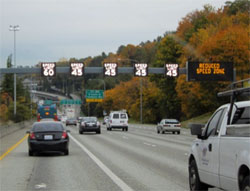Figure 5. Photo of Seattle I-5 Northbound Active Traffic Management.
