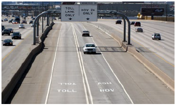 Colorado I-25 HOT lanes.