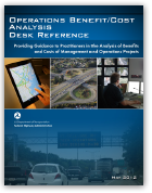 Cover: Operations Benefit/Cost Analysis Desk Reference