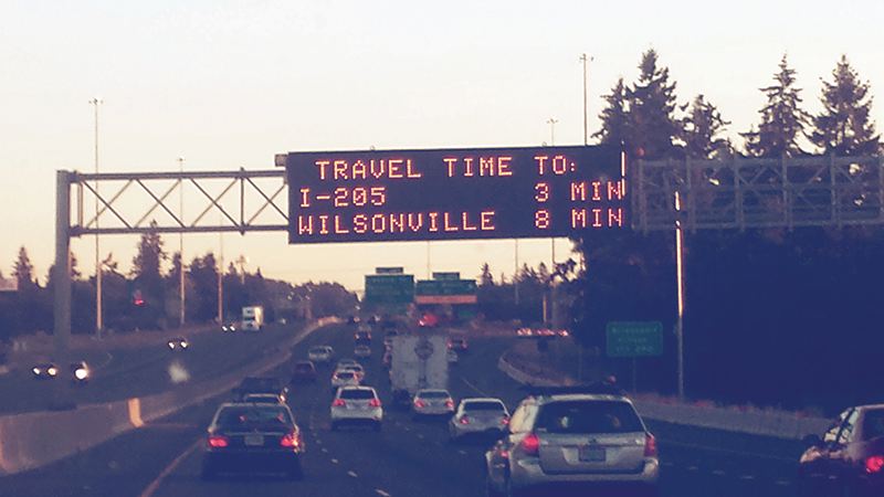 Objectives to improve travel-time reliability may include strategies such as dynamic messaging signs.