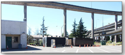 Photograph of the ATM testing facility used by WSDOT prior to system deployment.