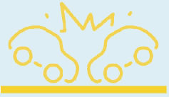 Car crash logo