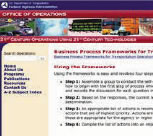 TSMO Framework webpage screenshot