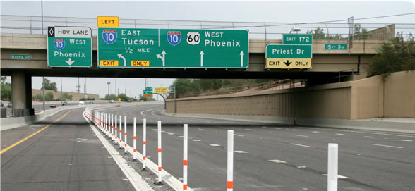 US 60 and I 10 in Phoenix