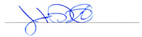 Jeffrey Paniati signature