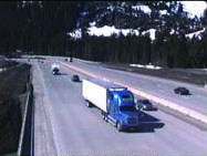 Image of segment of Interstate 90 taken by Washington State Department of Transportation traffic camera