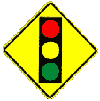 Road Sign - Traffic Signal Ahead