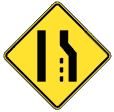 Road Sign - Merge Prior to Entering Freeway
