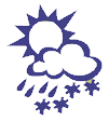 Screen shot of weather symbol.