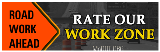 Rate our Work Zone at MoDot.org