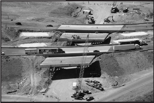 Photo of Bridge Construction work at Lambs Canyon in Salt Lake City, UT.