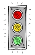 Iconic stoplight