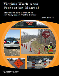 Cover of "Virginia Work Area Protection Manual: Standards and Guidelines for Temporary Traffic Control."